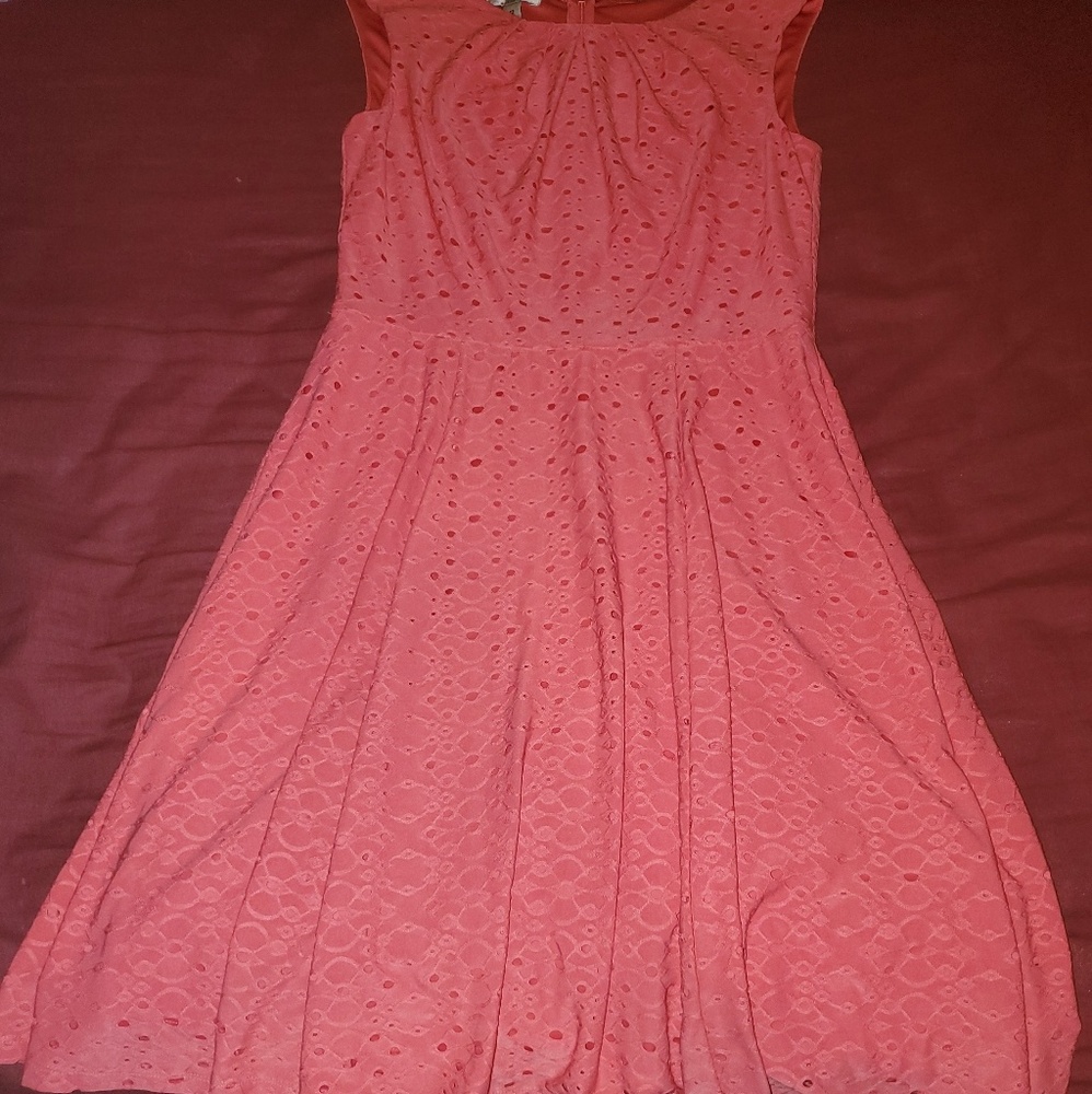 London Style Collection, peach dress